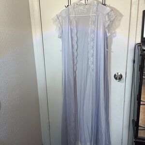 3. Purple Nylon Robe